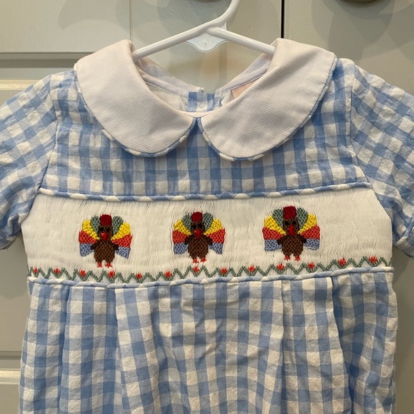 Smocked Turkey Bubble - Picture 2 of 5